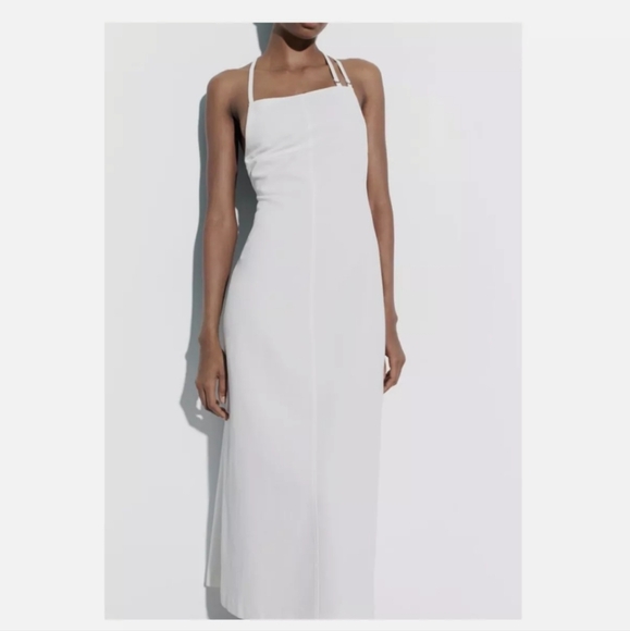 Zara Linen Dress - Picture 2 of 4